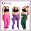 Neueste modische hohe Taille Sexy Hosen Sport Leggings (SNXX003)